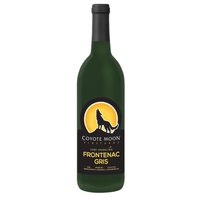 Sparkling Frontenac Gris Coyote Moon Vineyards
